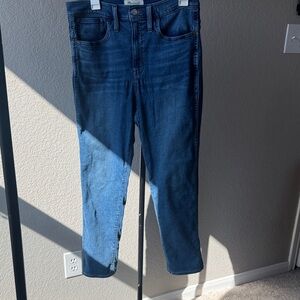 Madewell Roadtripper Stovepipe Denim Jeans